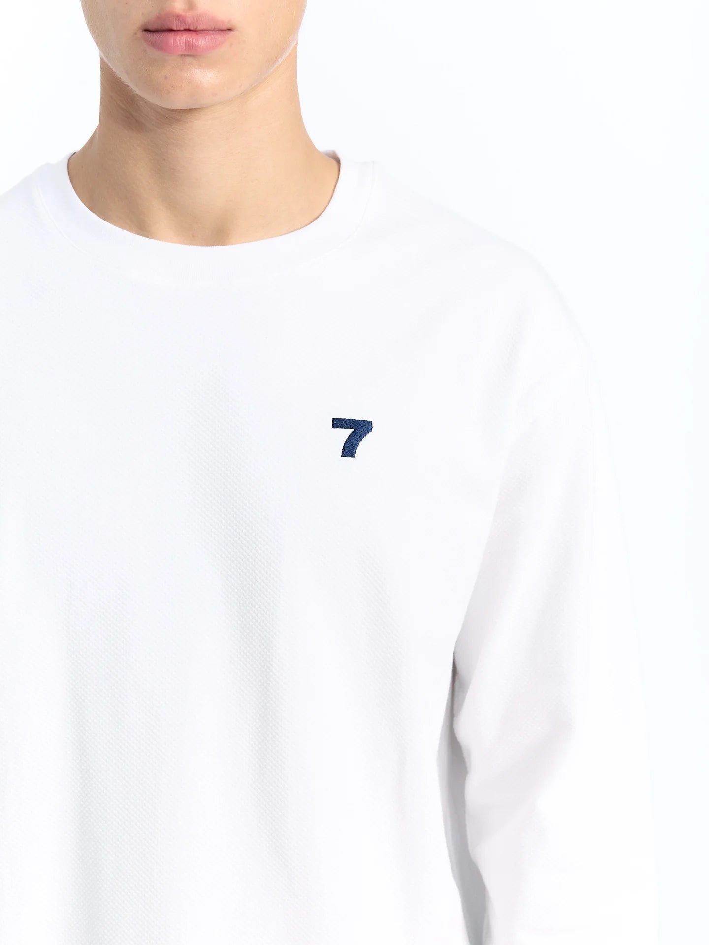 7 Days Active Waffle Longsleeve Tee