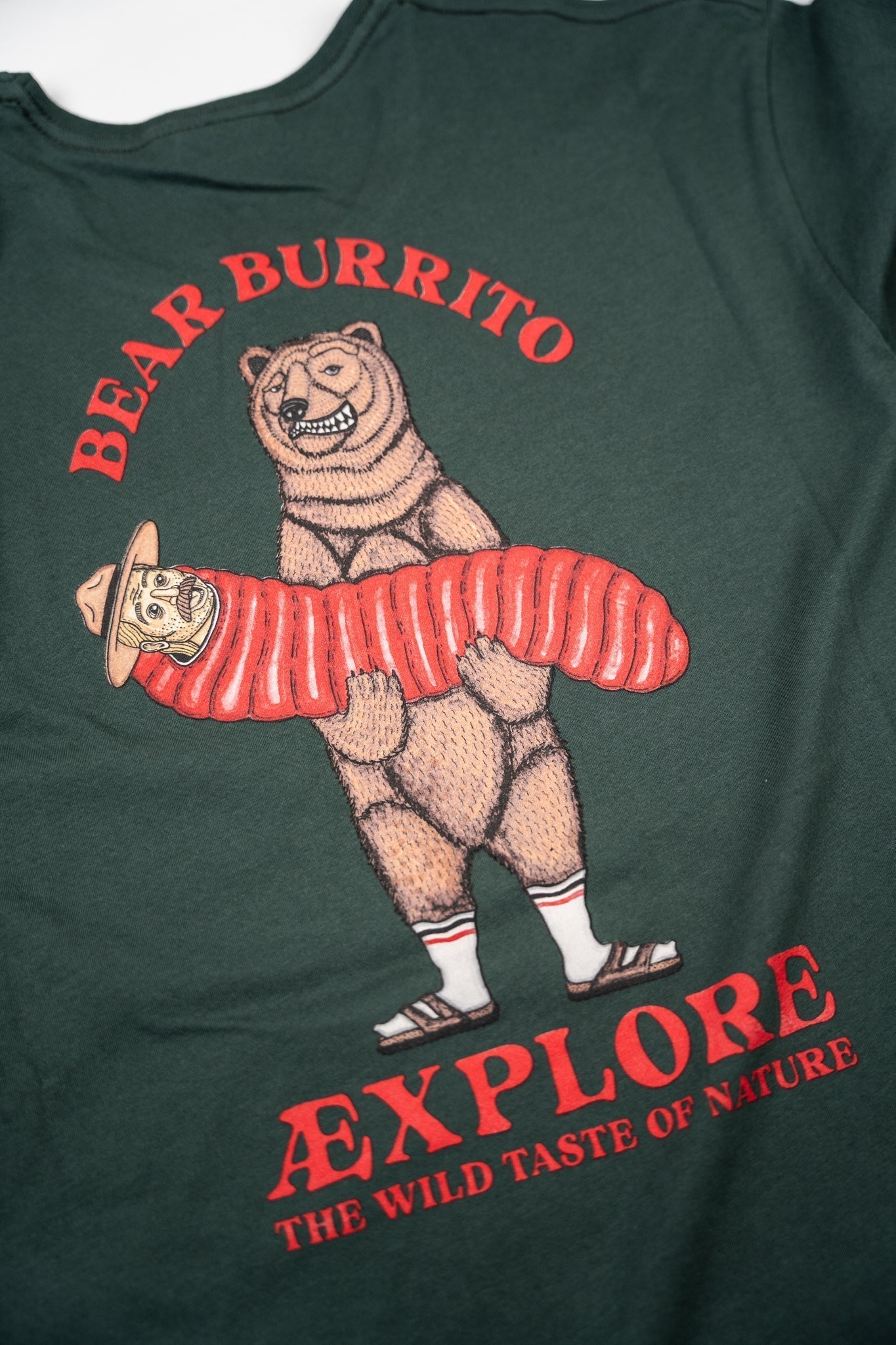 Lakor Bear Burrito T-shirt Green Gables 2