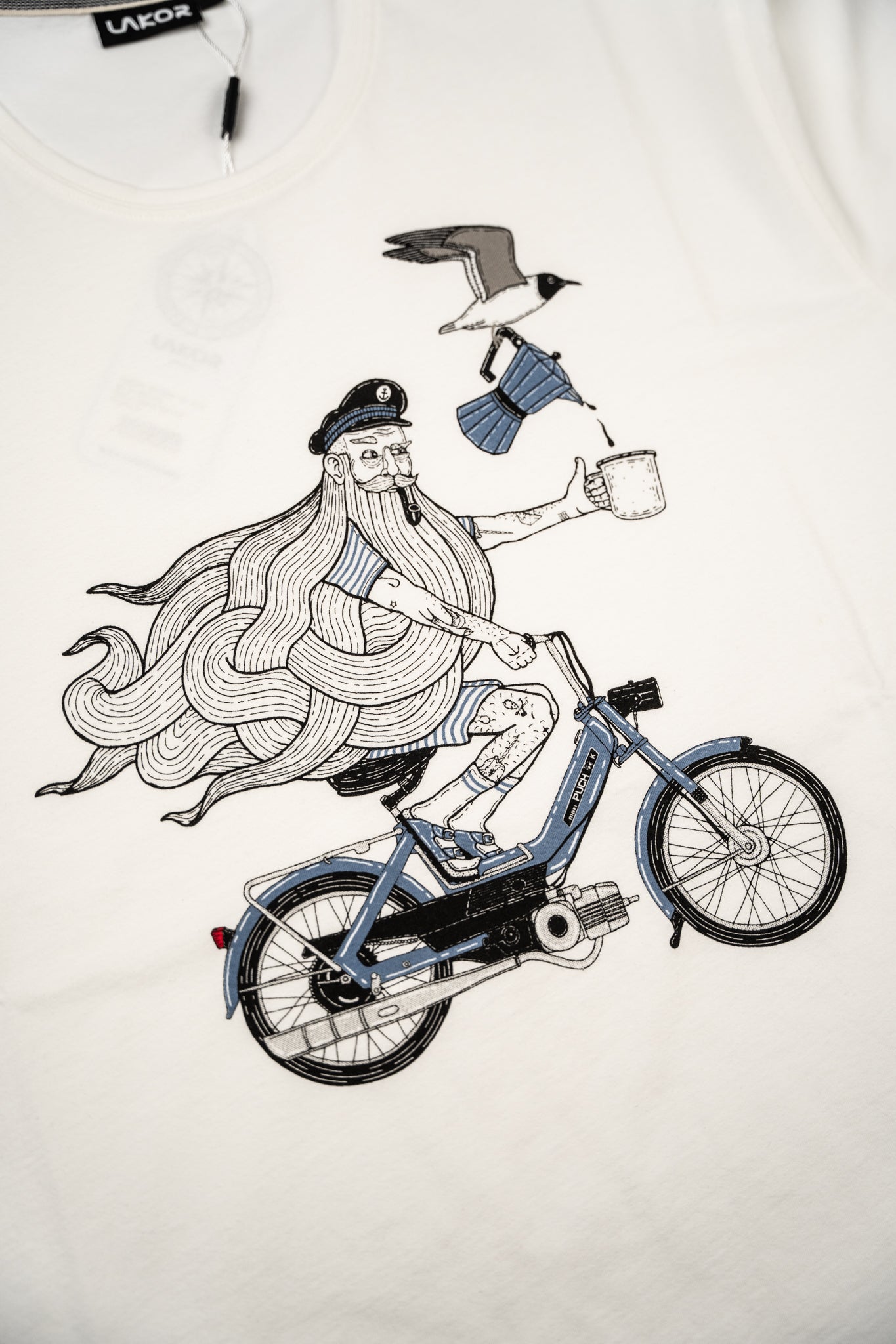 Lakor Coffee On the Go T-shirt Starwhite 2