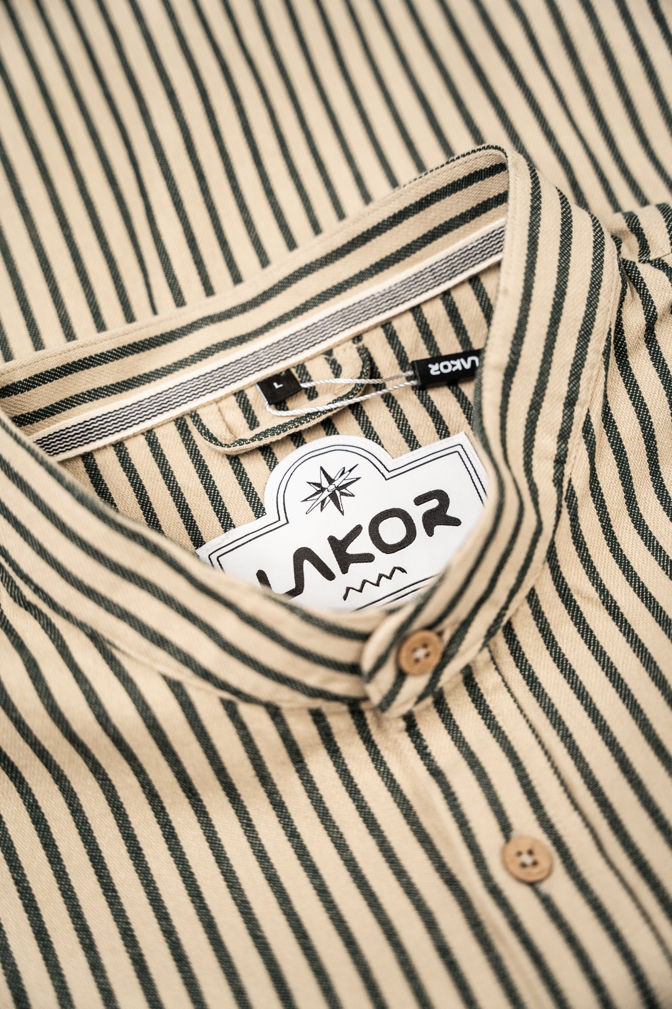 Lakor Kløvedal Shirt Green Gables / White Pepper 2