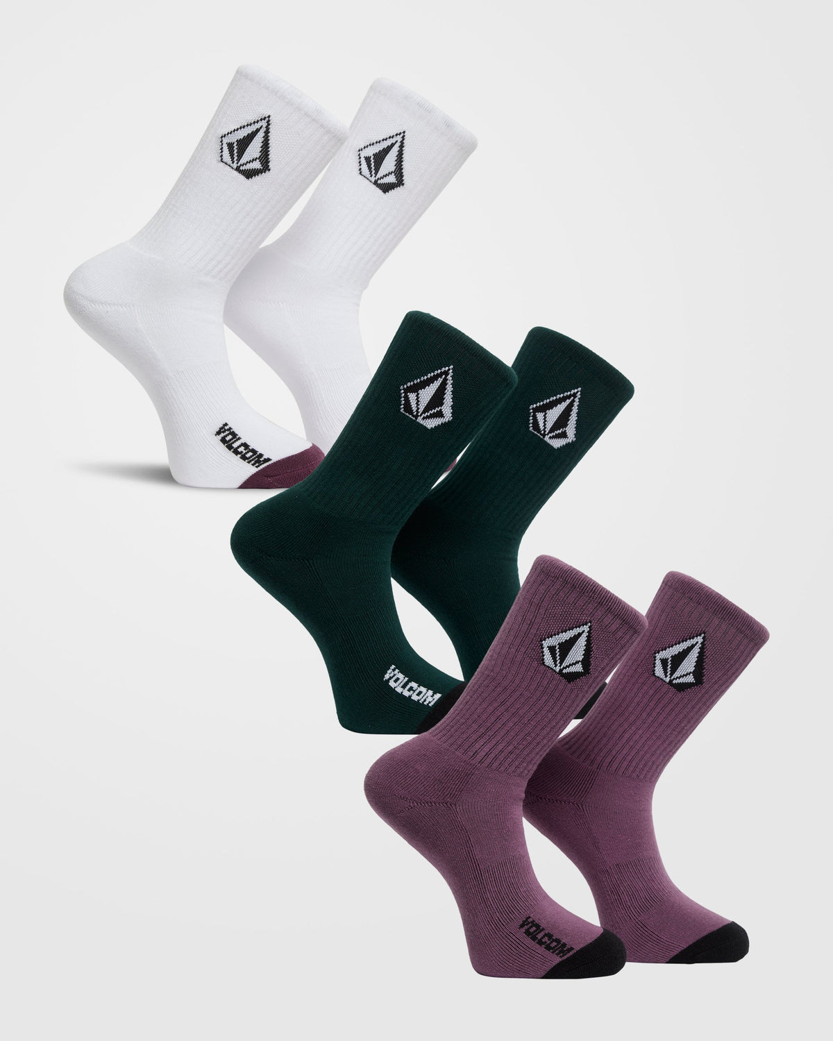 Volcom Full Stone Mix Socks (3 pack)