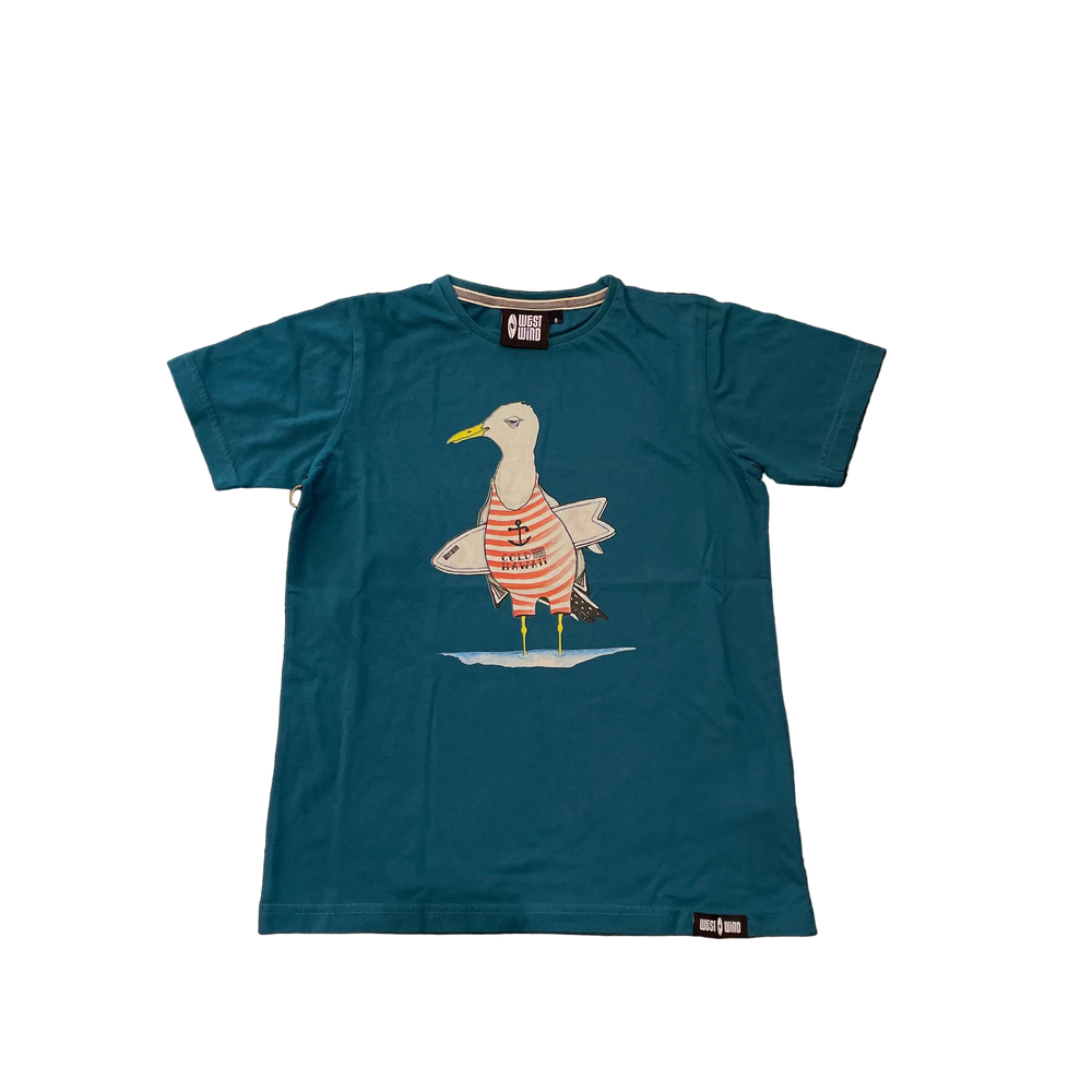WestWind Kids Surf Seagull Tee