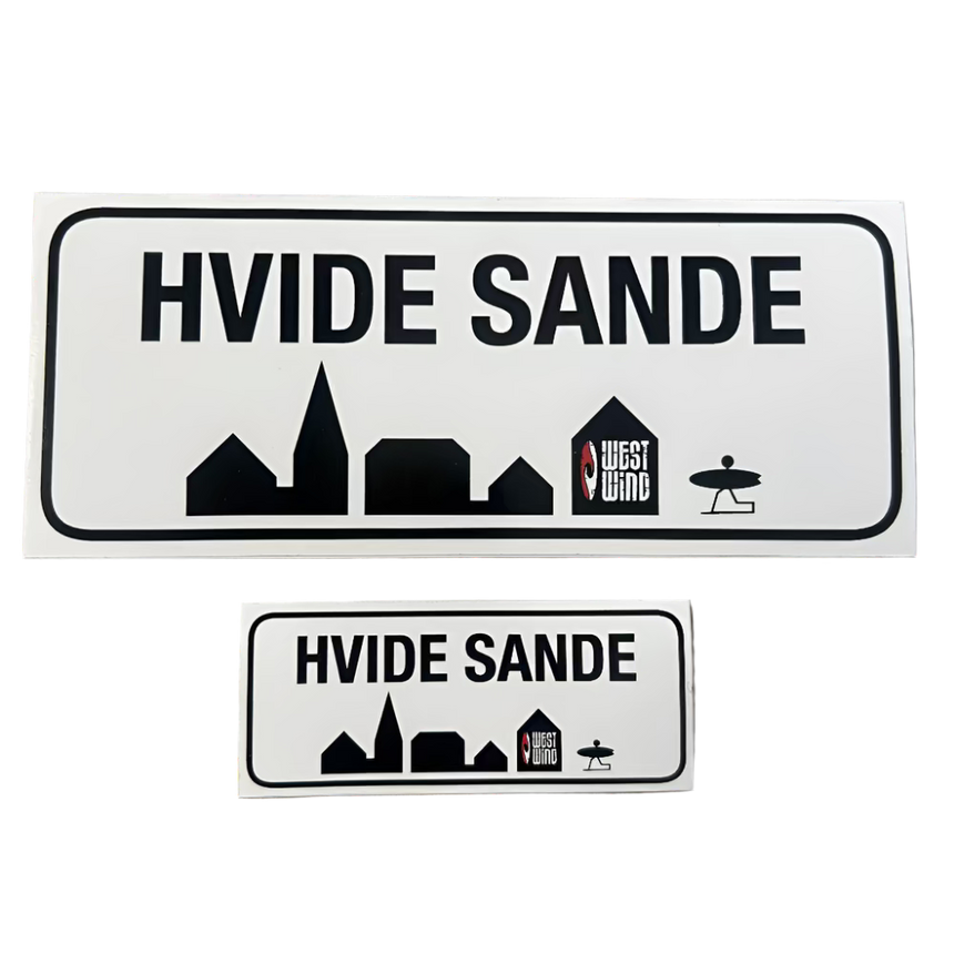 WestWind Stickers -  Hvide Sande Byskilt