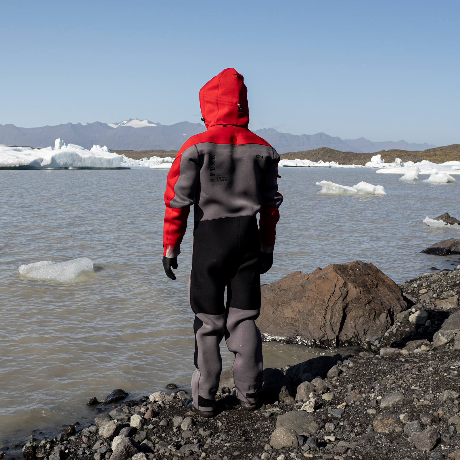 ION Fuse Drysuit 4/3mm Back Zip Men