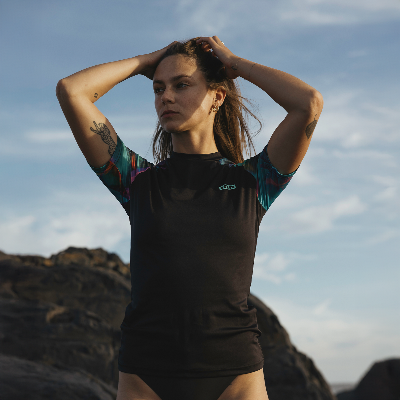 ION Rashguard Lizz Short Sleeve Women