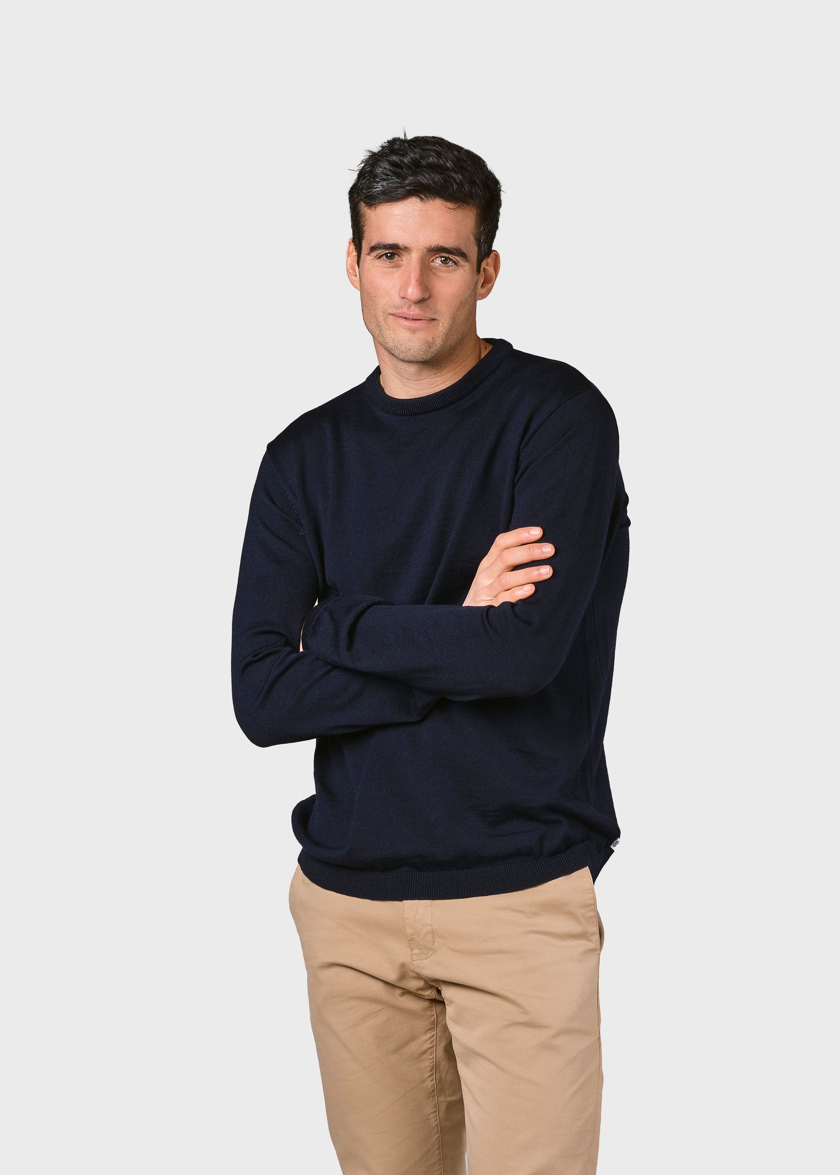 Klitmøller Collective Mens basic merino knit