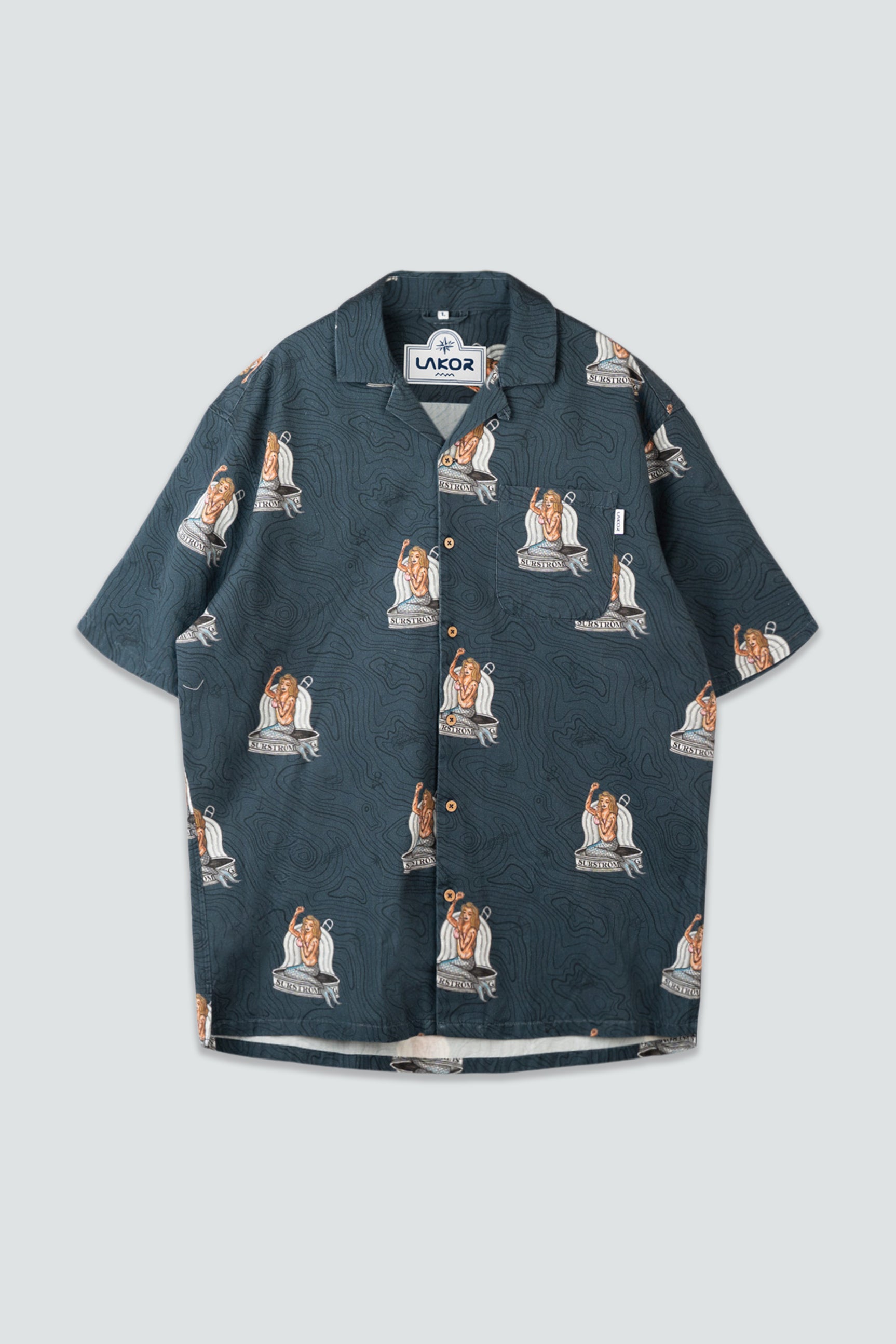 Lakor Save The Mermaids Short Sleeve Shirt