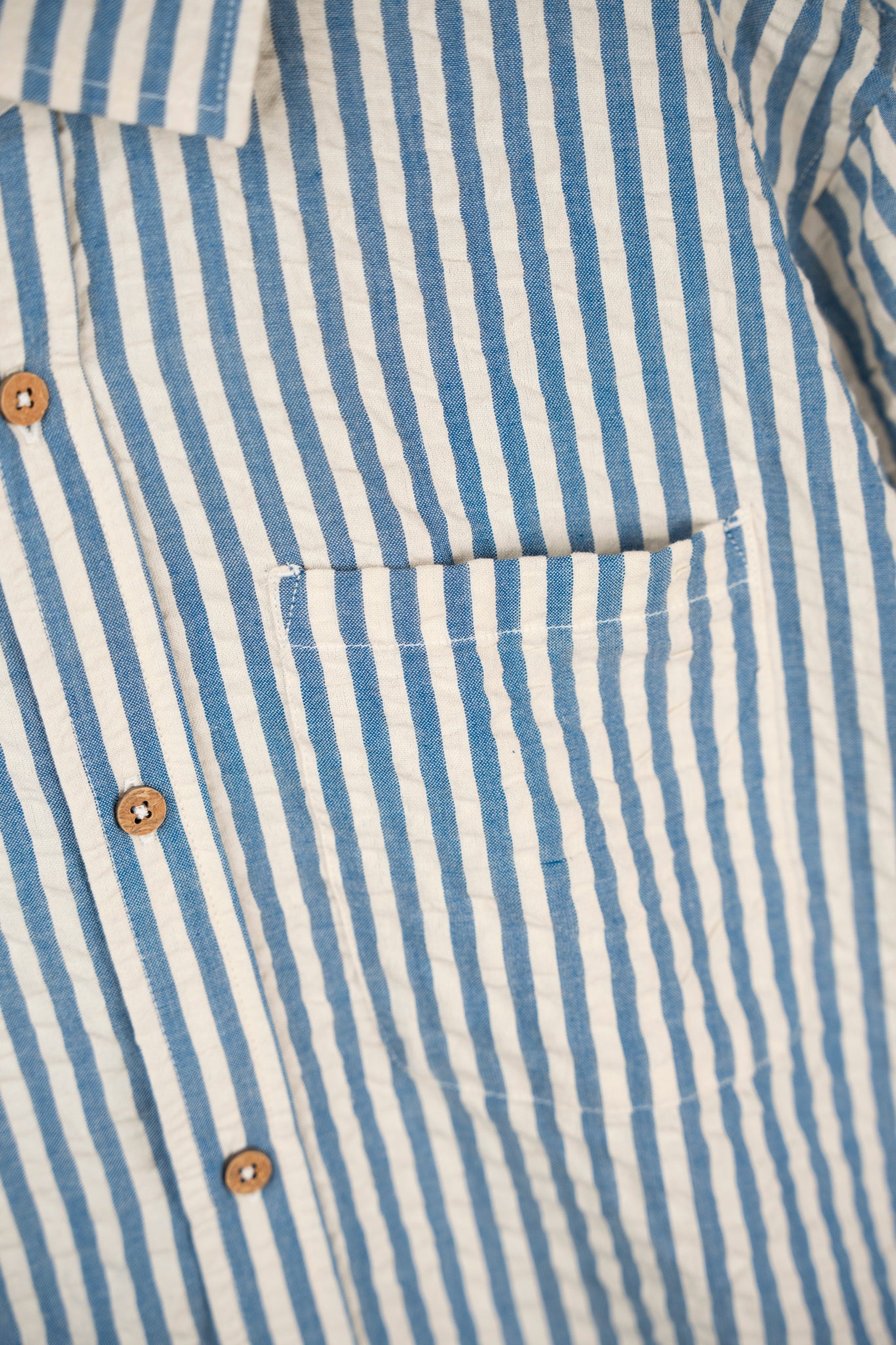 Lakor Seer Sucker Short Sleeve Shirt