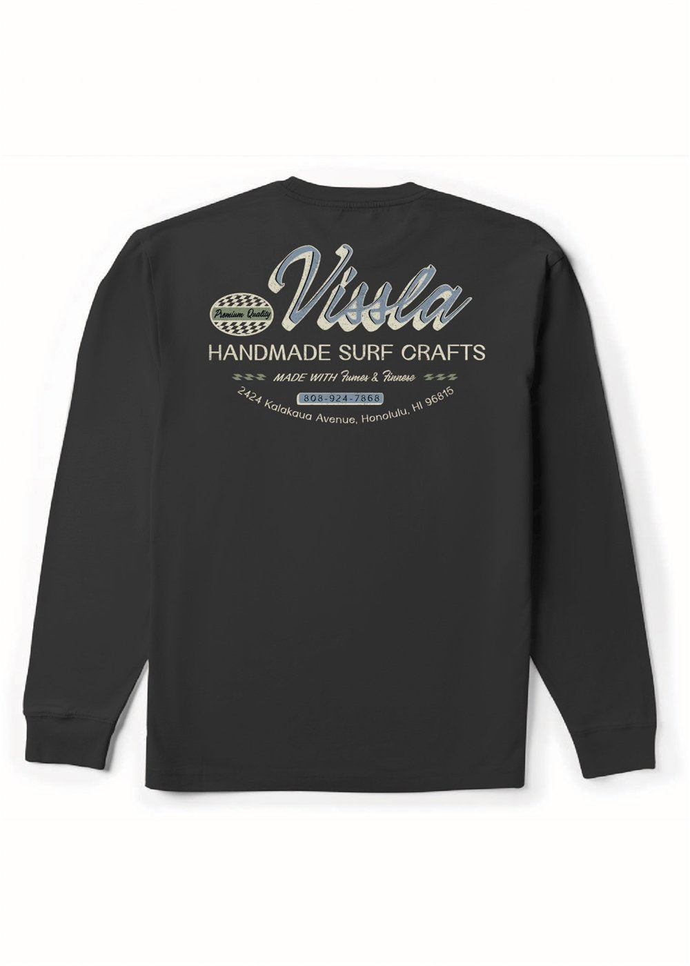 Vissla Handmade Premium LS PKT Tee image 3