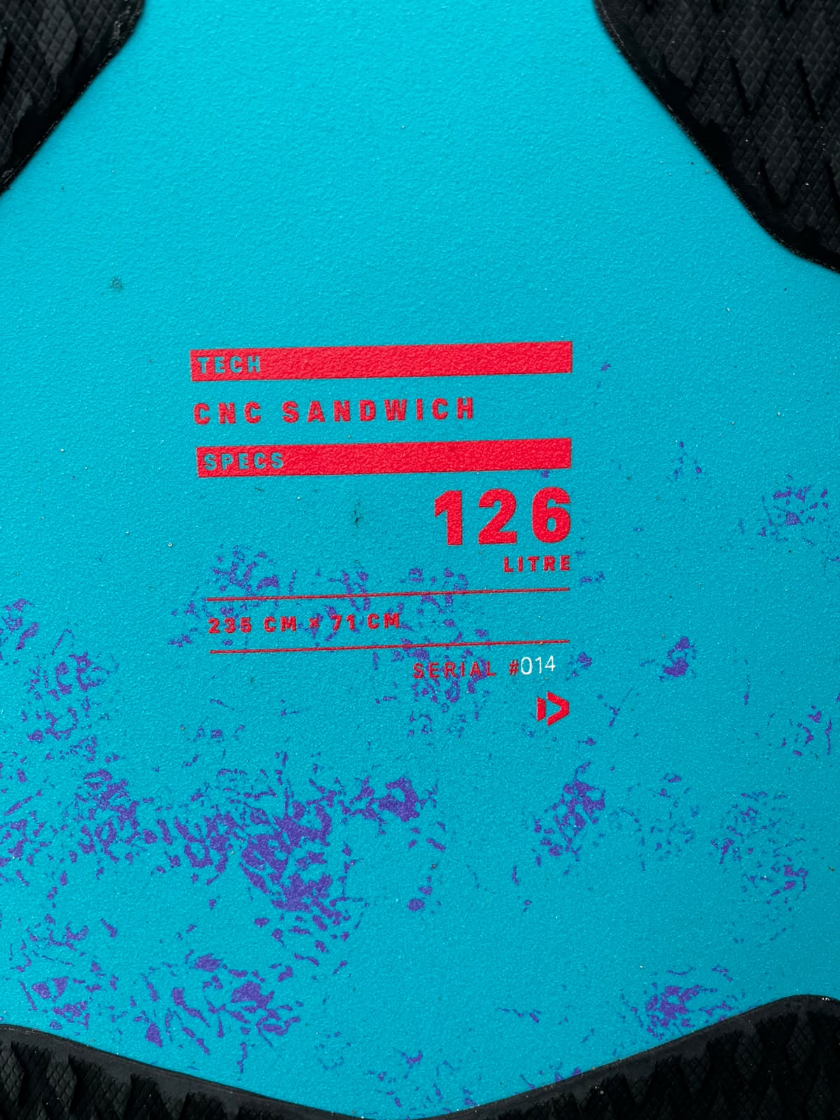 Demo Duotone Windsurf Board Blitz 126L 2026 - Bork