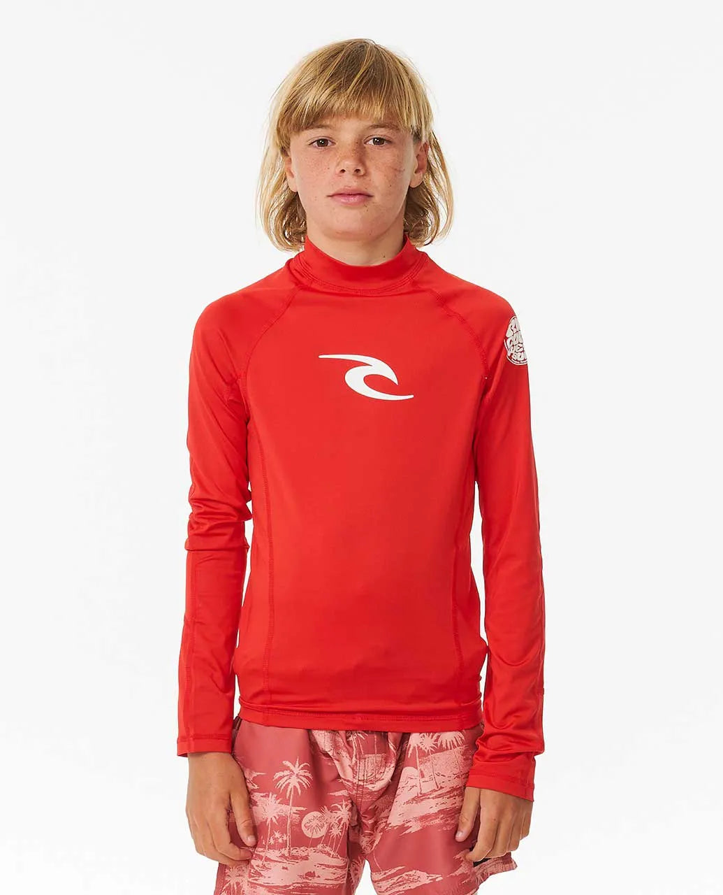Rip Curl Brand Wave Upf L/S Boys