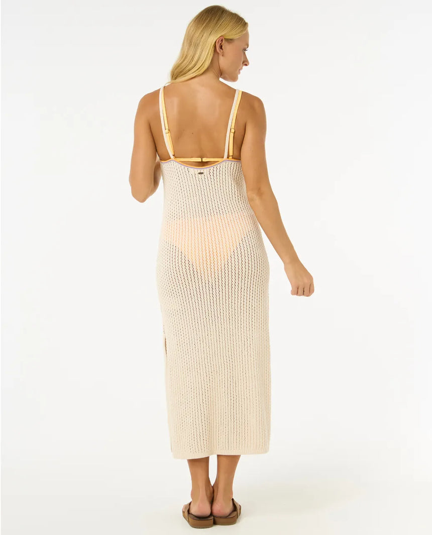 Rip Curl Cala Vadella Crochet Dress Womens