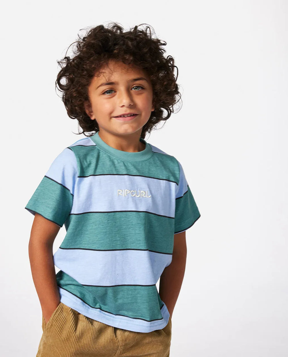 Rip Curl Grom Energy Stripe Tee Boys