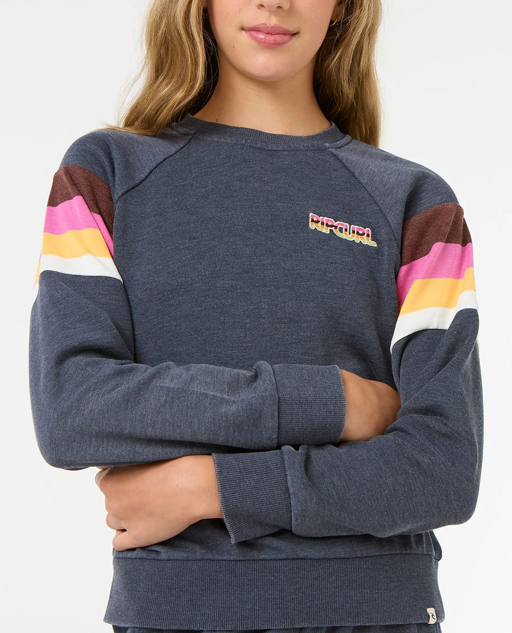 Rip Curl Las Dalias Raglan Crew Girls