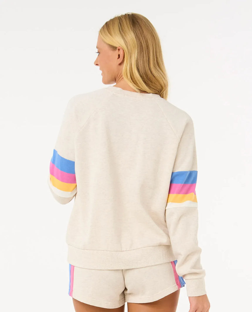 Rip Curl Las Dalias Raglan Crew Girls