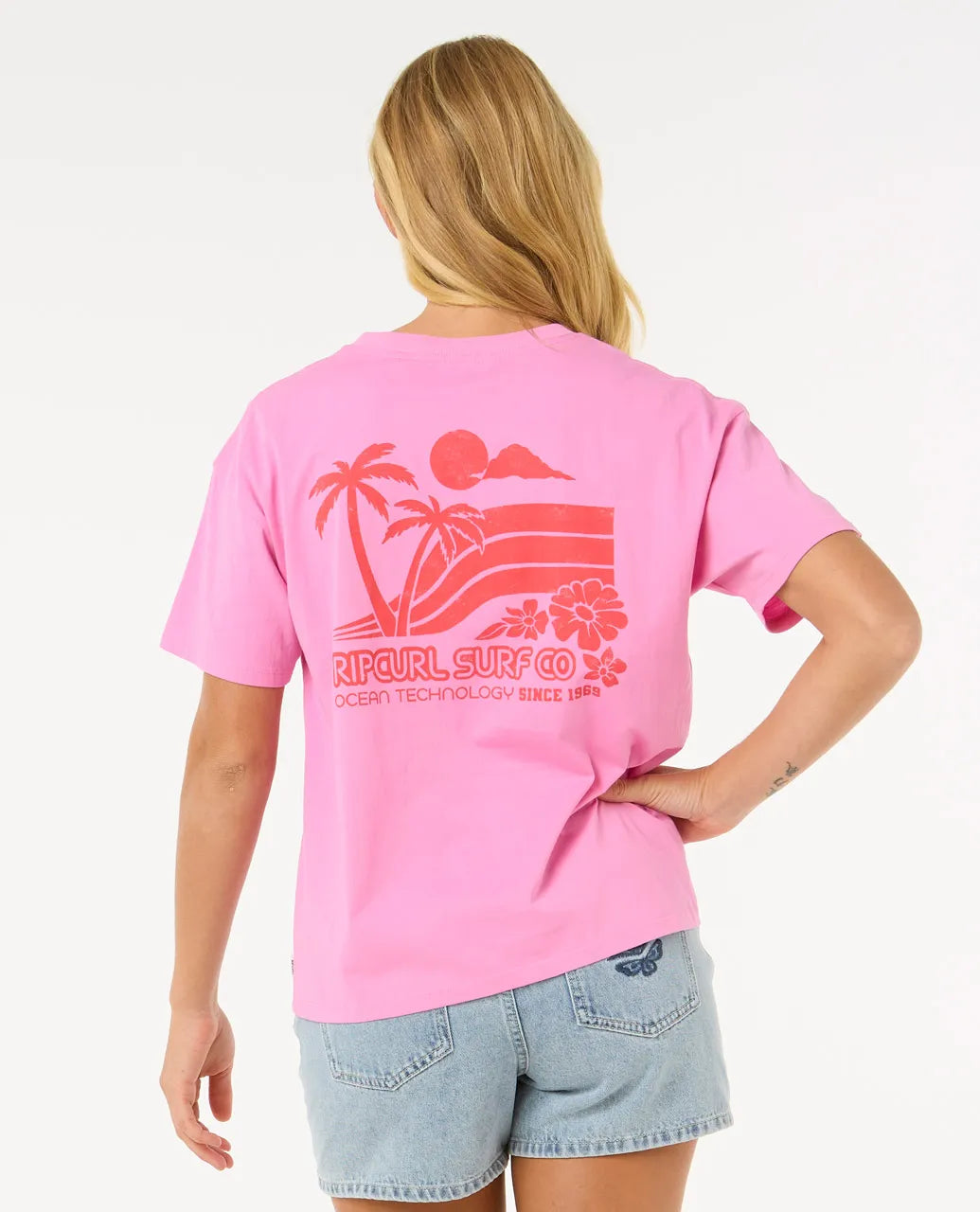Rip Curl Ocean Tech Relaxed Tee Womens