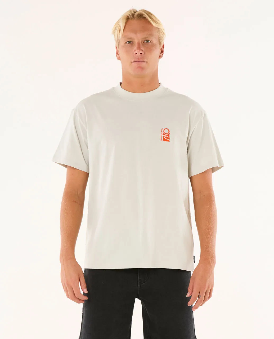 Rip Curl Search Embroidery Tee Mens