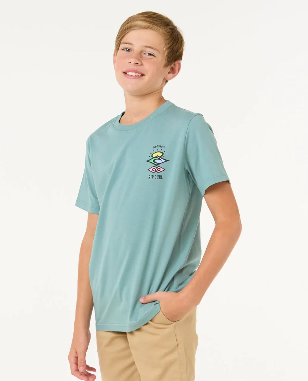 Rip Curl Search Icon Tee Boys