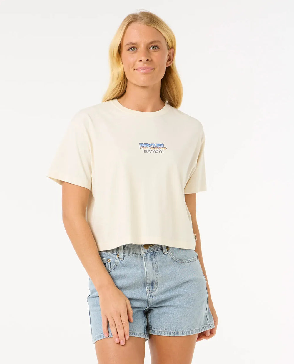 Rip Curl Sun & Sea Crop Tee Womens