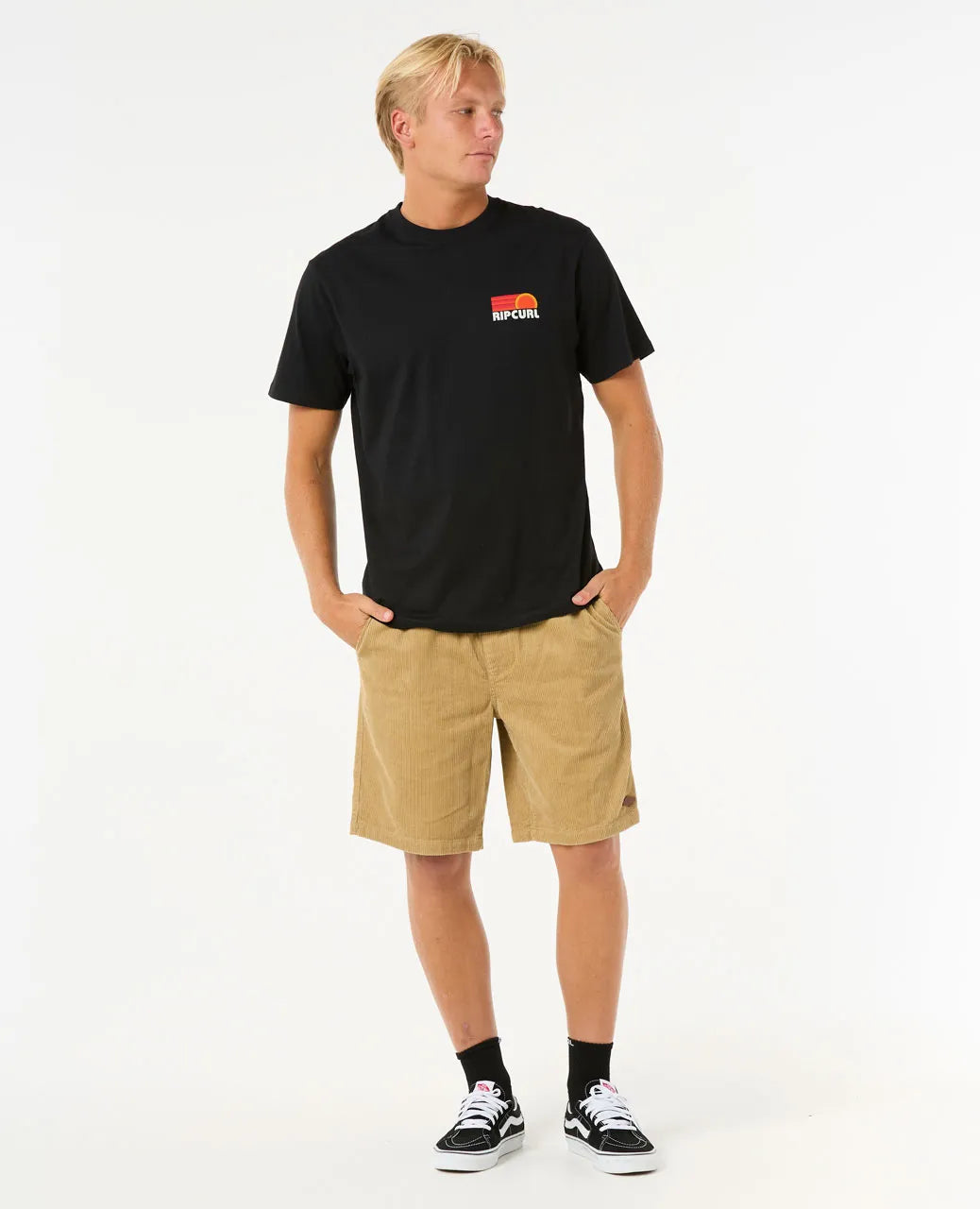 Rip Curl Surf Revival Stacked Tee Mens