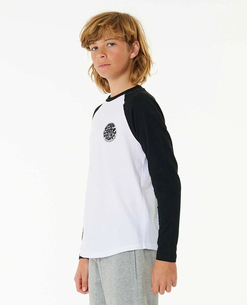 Rip Curl Wettie Icon L/S Tee Boys