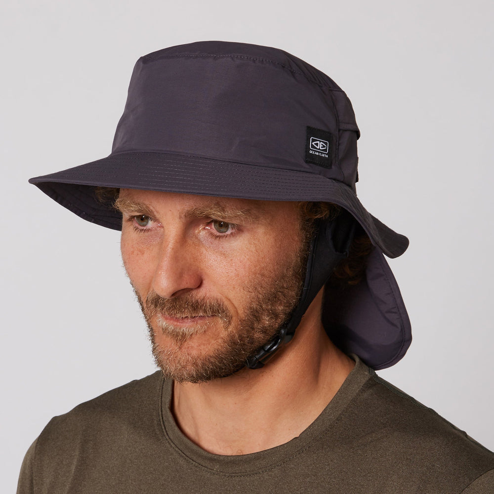 Ocean & Earth Mens Indo Stiff Peak Surf Hat