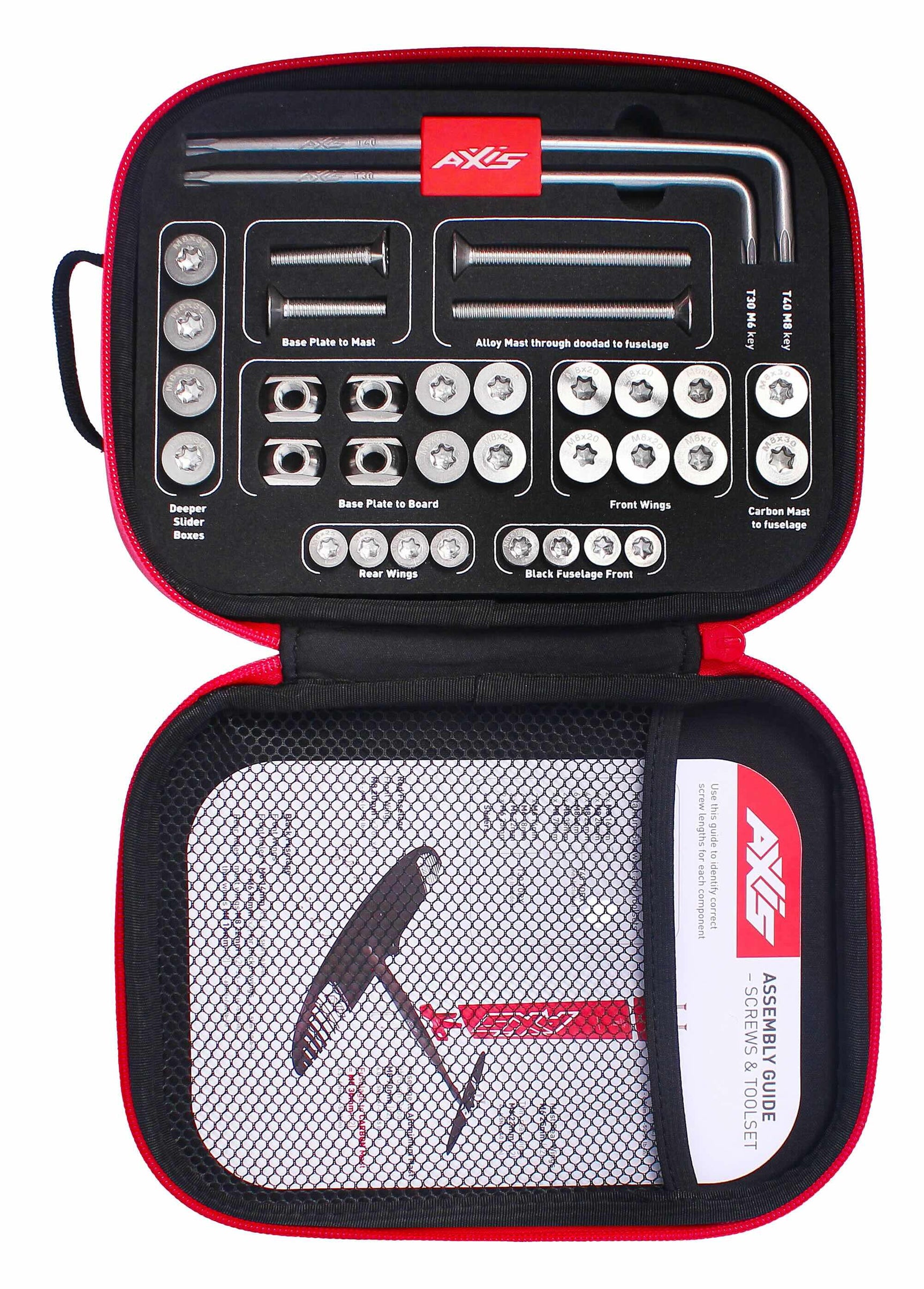 Axis Stainless Screwset And Toolset Box