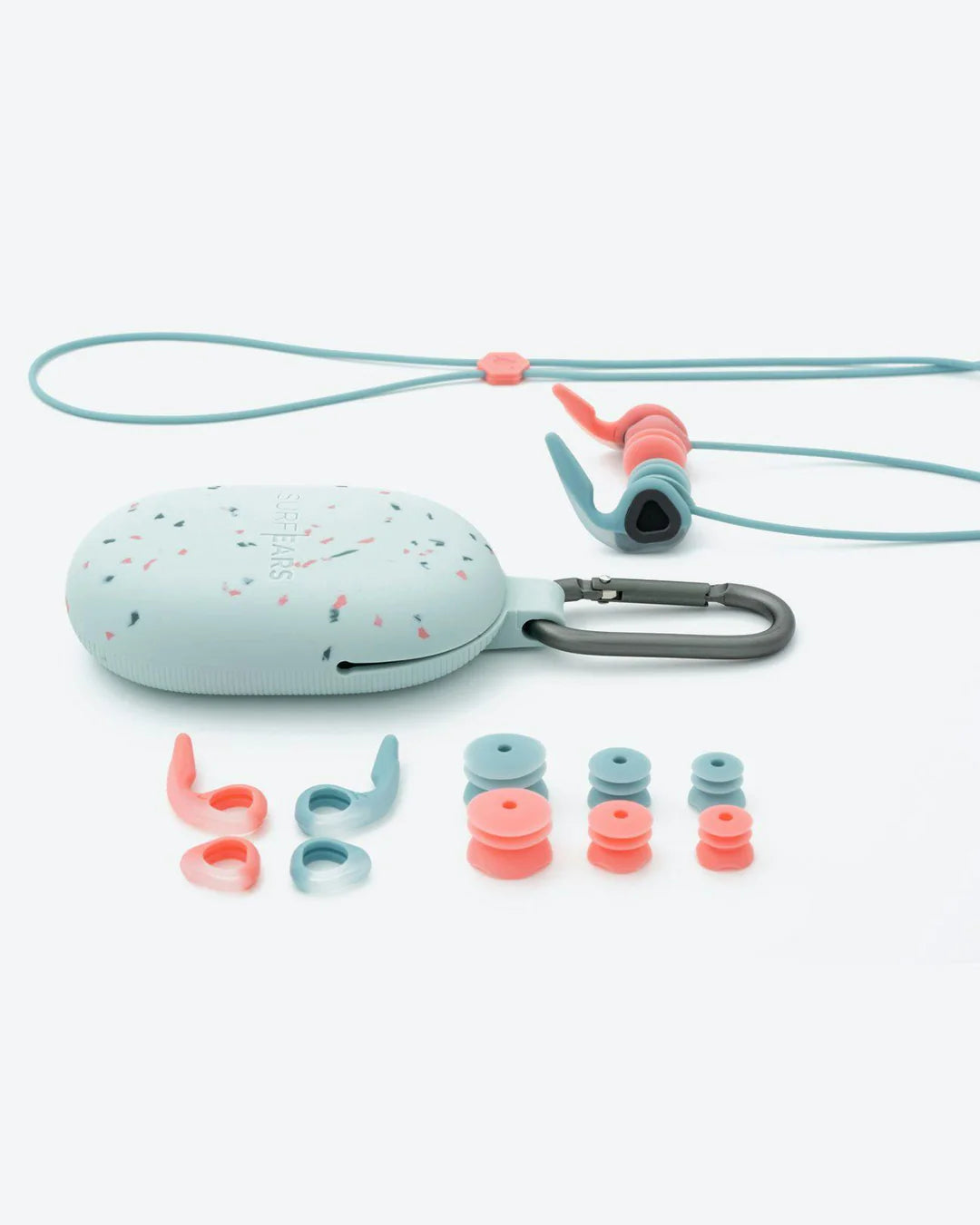 SurfEars 4.0 Adult - Coral Sky