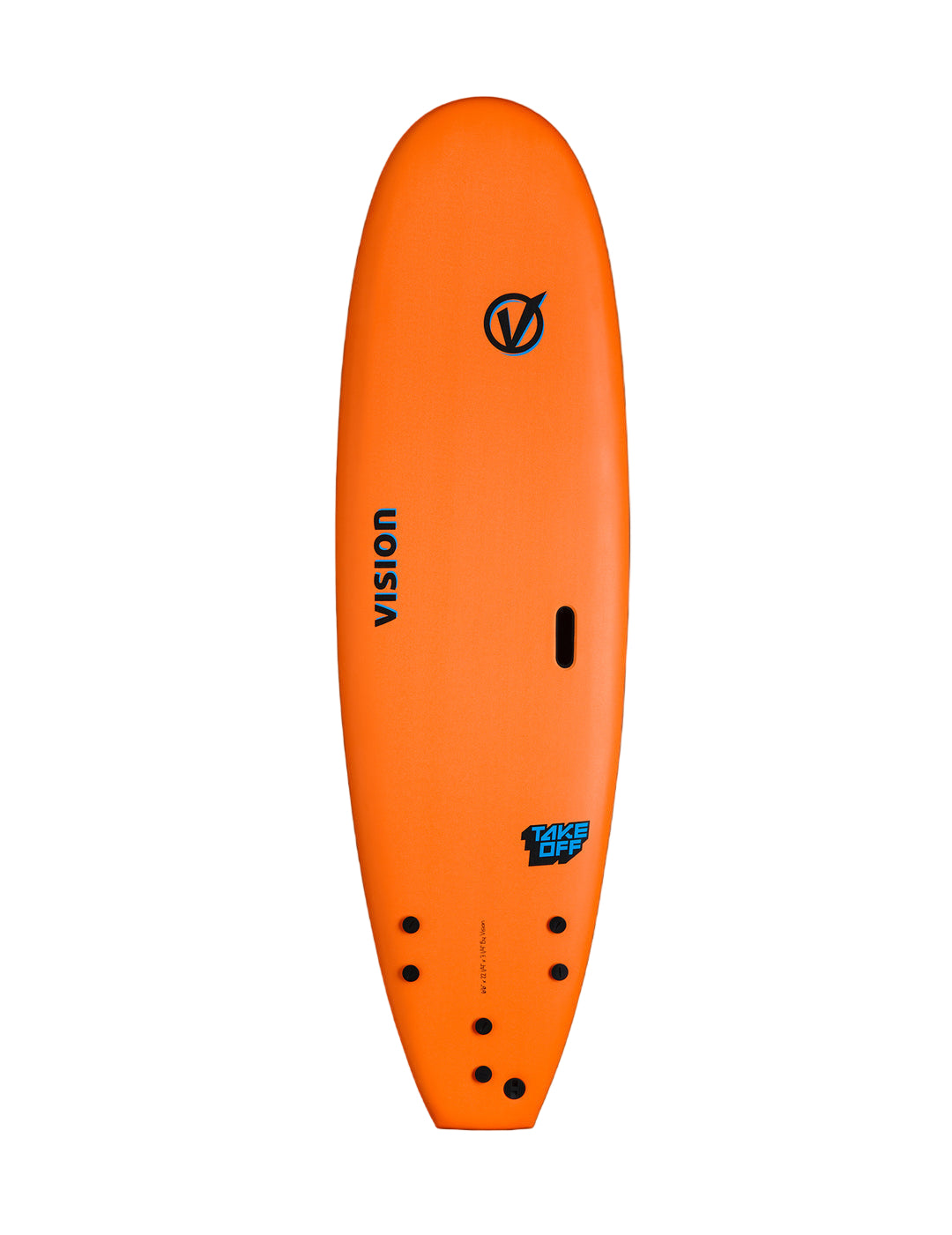 Vision Surfboard Takeoff Orange
