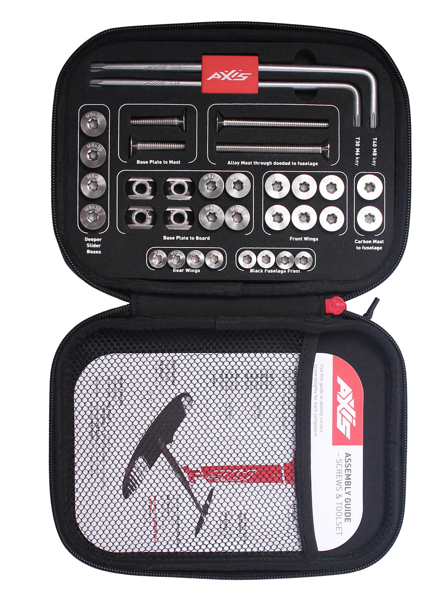 Axis Titanium Screwset And Toolset Box