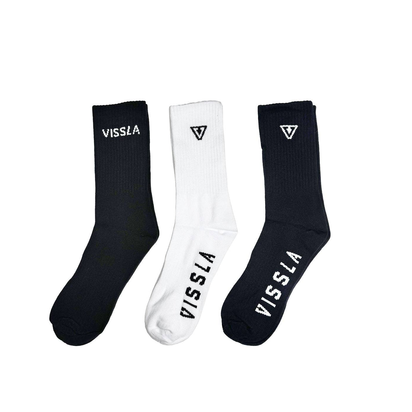 Vissla Logo Sock 3-Pack