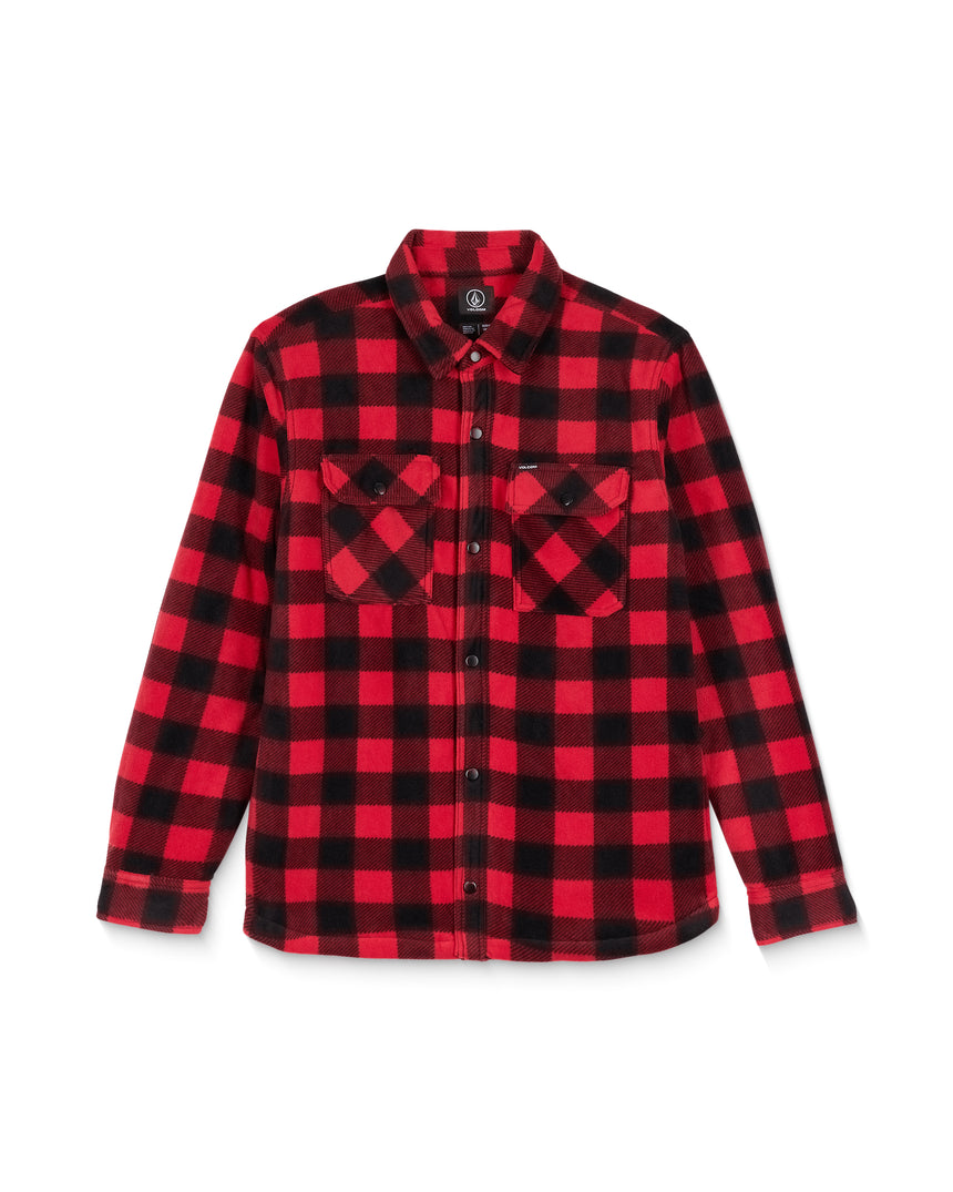 Volcom Bowered Fleece Overshirt