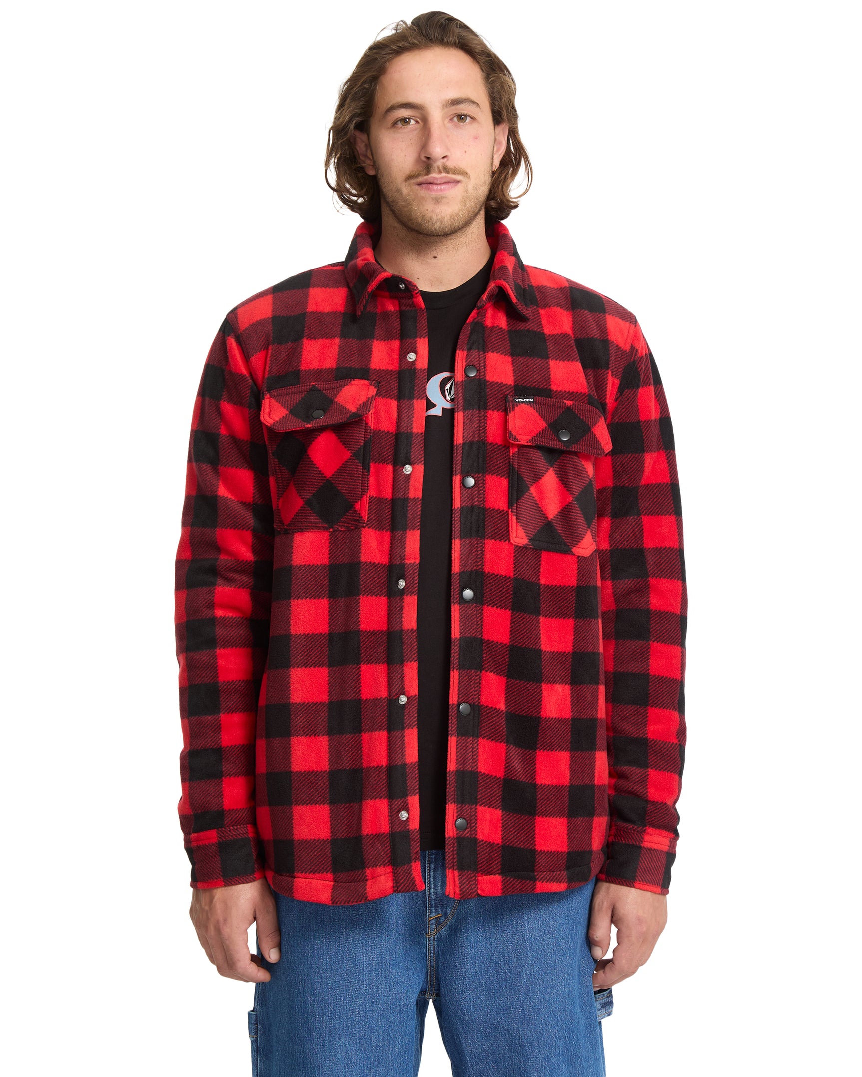 Volcom Bowered Fleece Overshirt