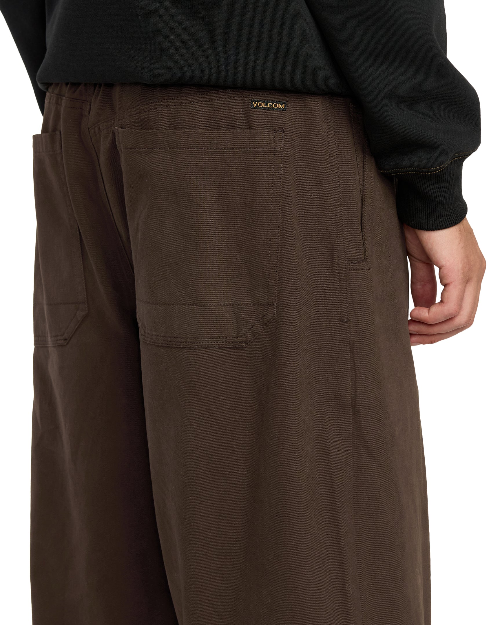 Volcom Chillow Pleat Elastic Waist Pant