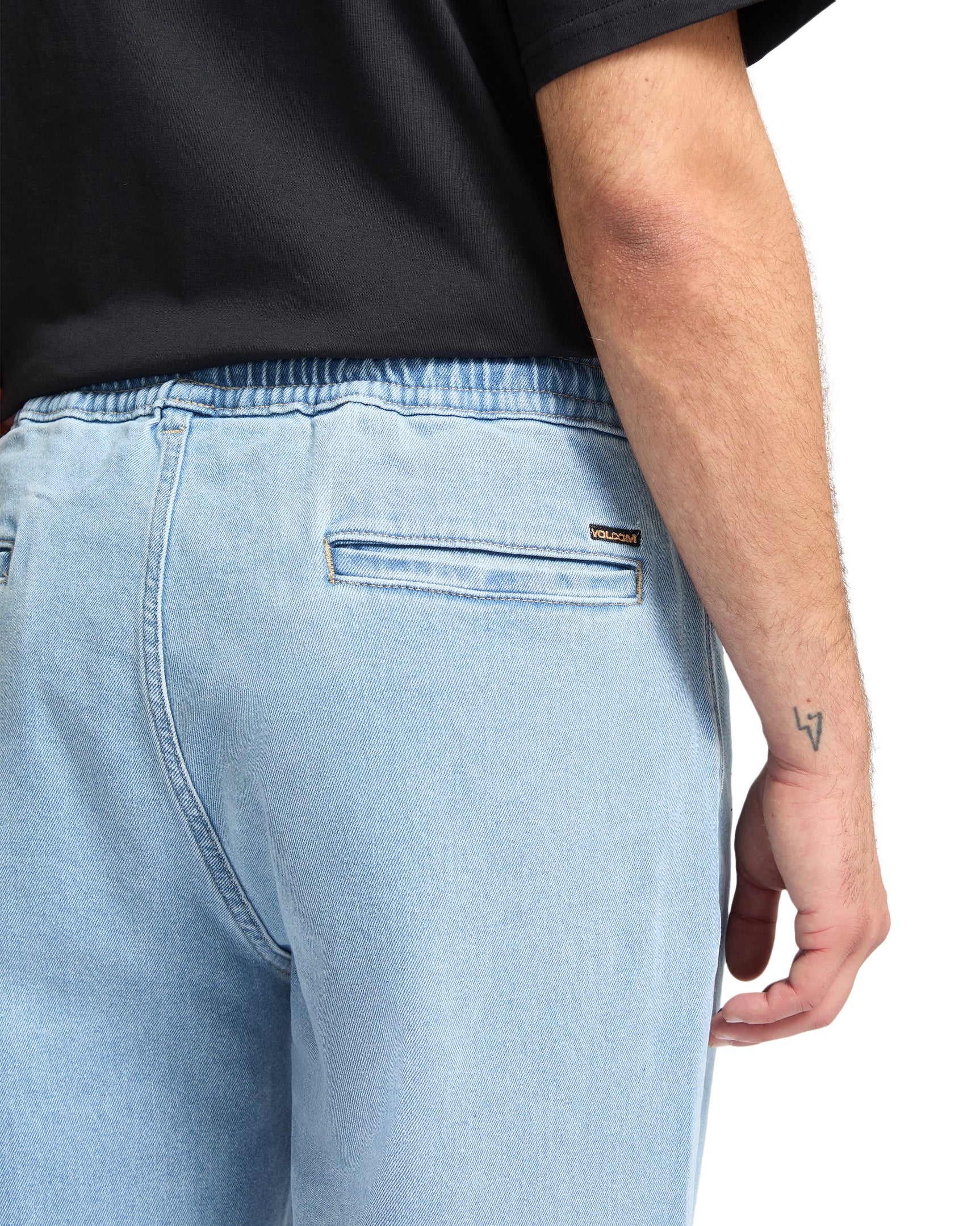 Volcom Freazy Loose Elastic Waist Denim