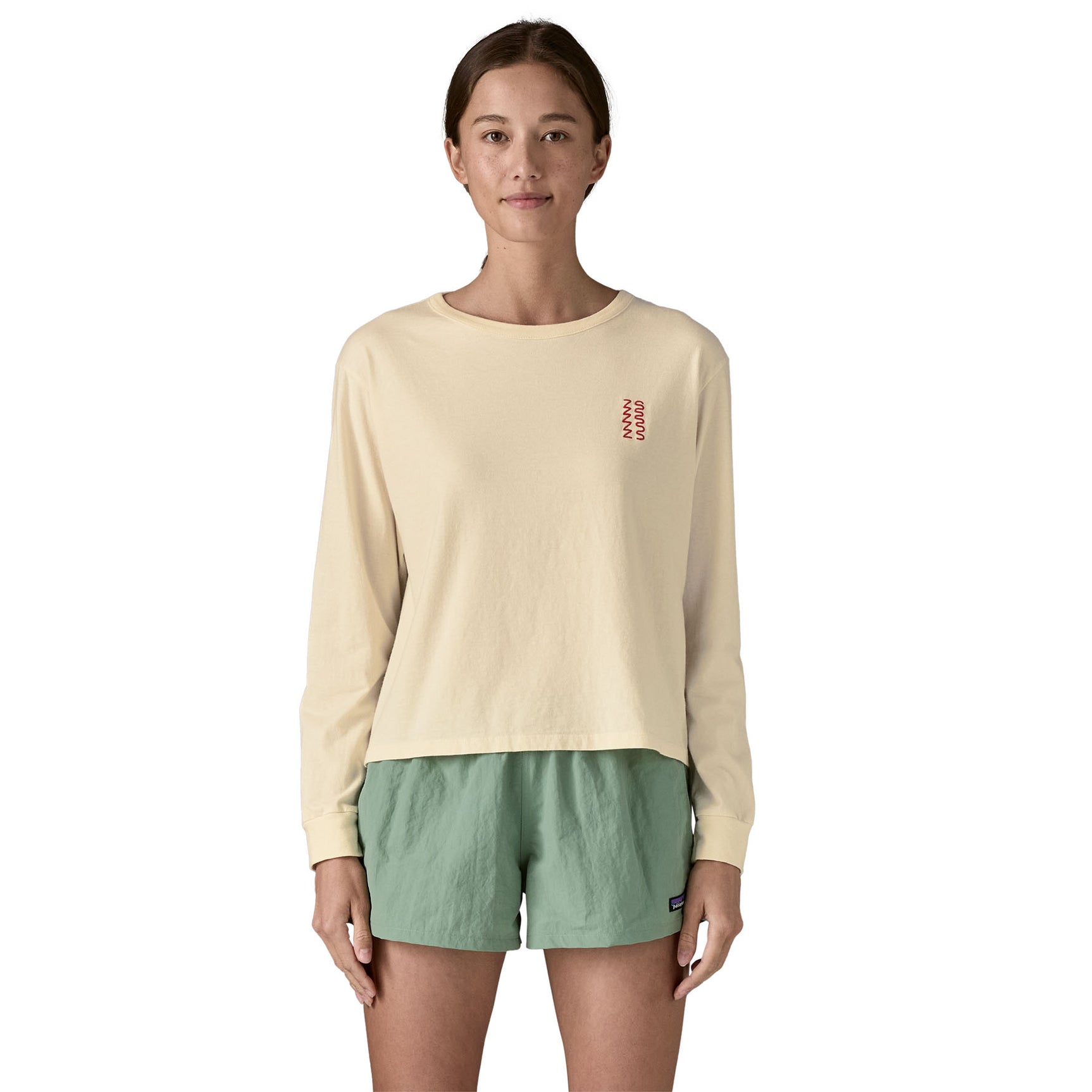 Patagonia W's L/S Driftways Easy Cut Organic T-Shirt