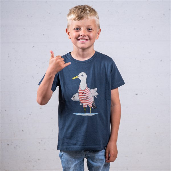 WestWind Kids Surfing Seagul Tee