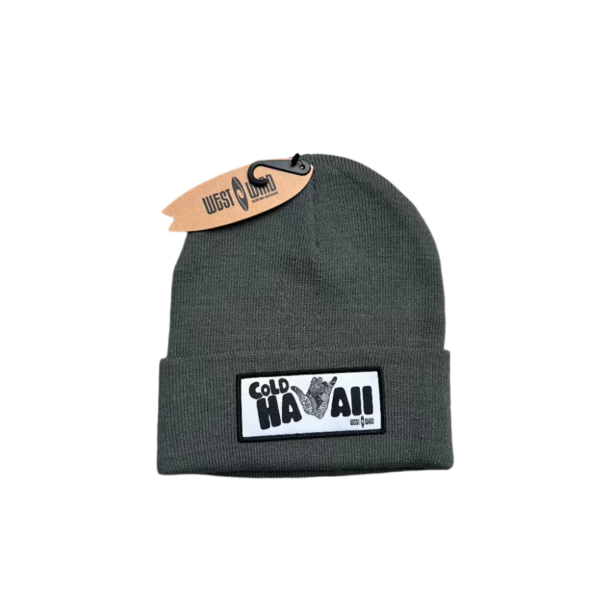 WestWind Shaka Cold Hawaii Patch Beanie