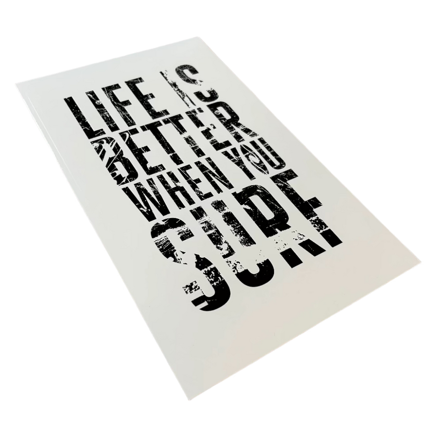 WestWind Stickers - Life Is Better When You Surf