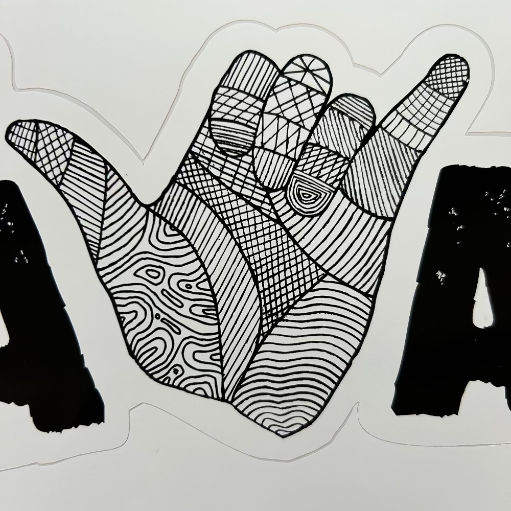 WestWind Stickers - Shaka Hawaii