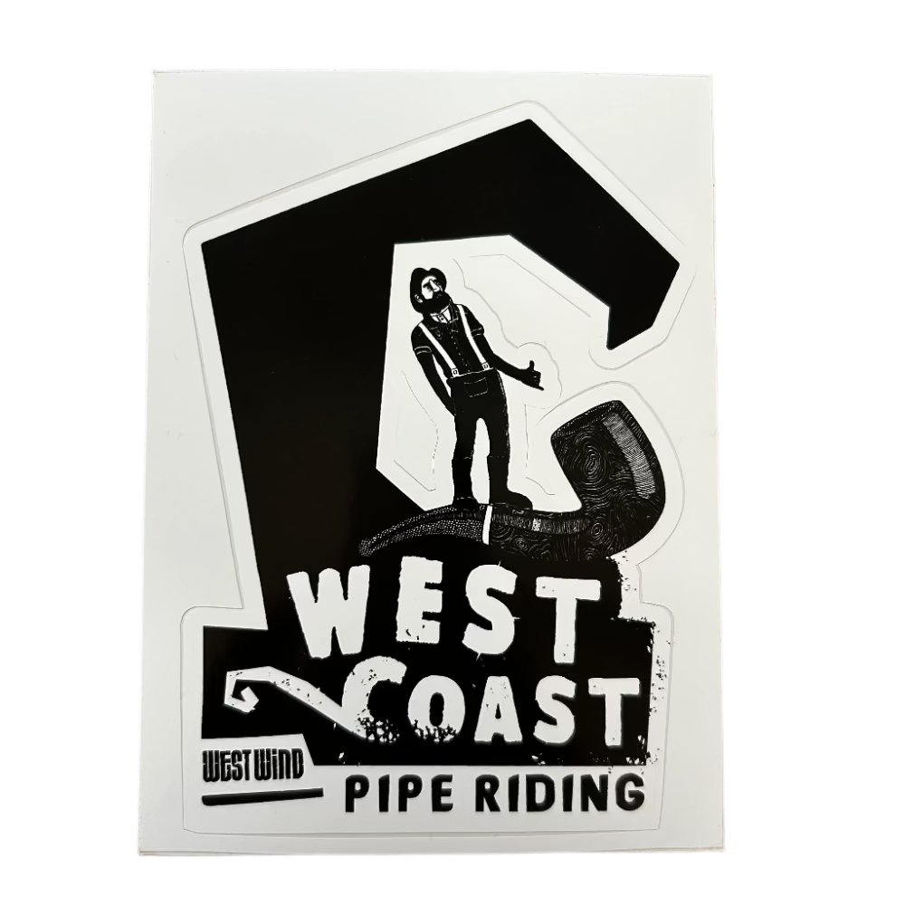 WestWind Stickers - West Coast Pipe Riding