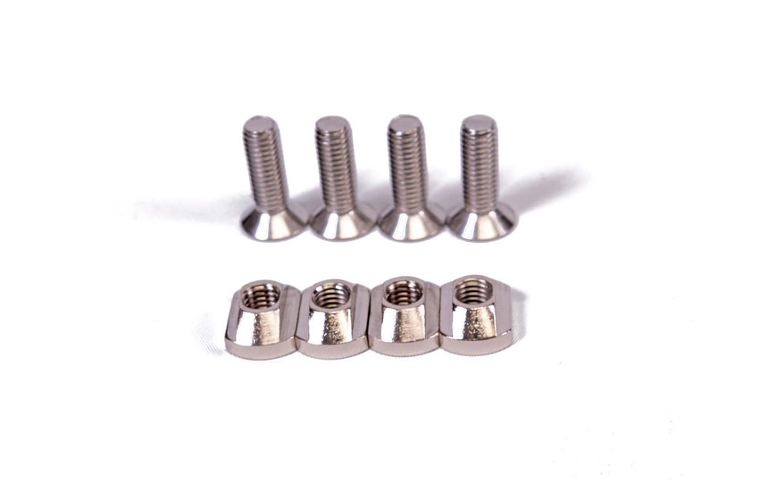 Titanium Screw And Slider (Set of 4 pices) 8x25mm