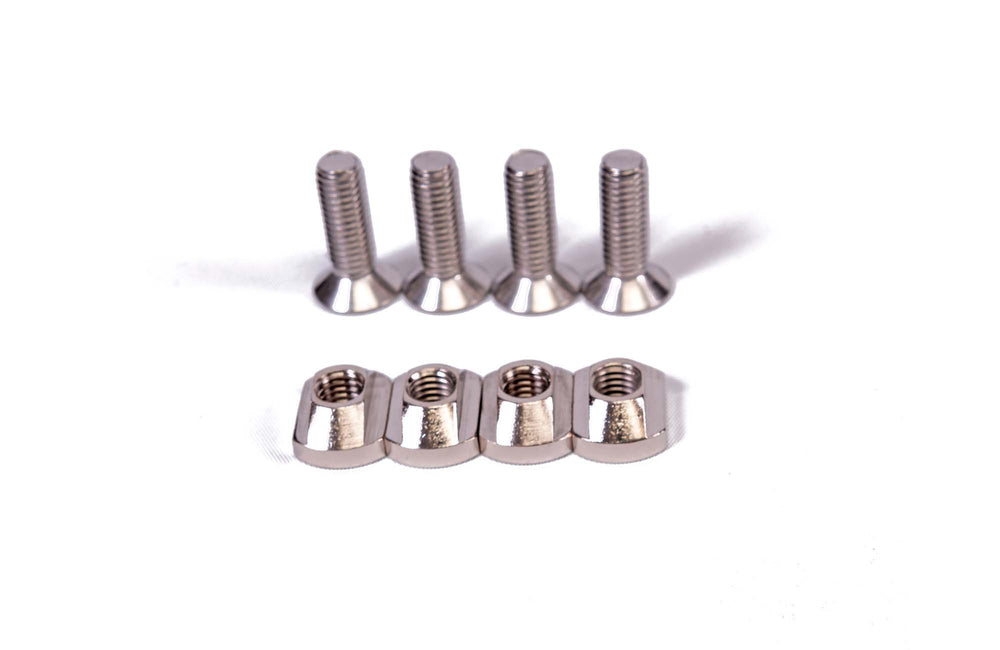 Titanium Screw And Slider (Set of 4 pices) 8x25mm