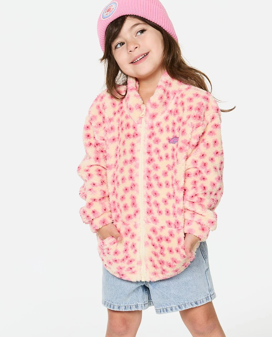 Rip Curl Party Wave Polar Fleece - Girls