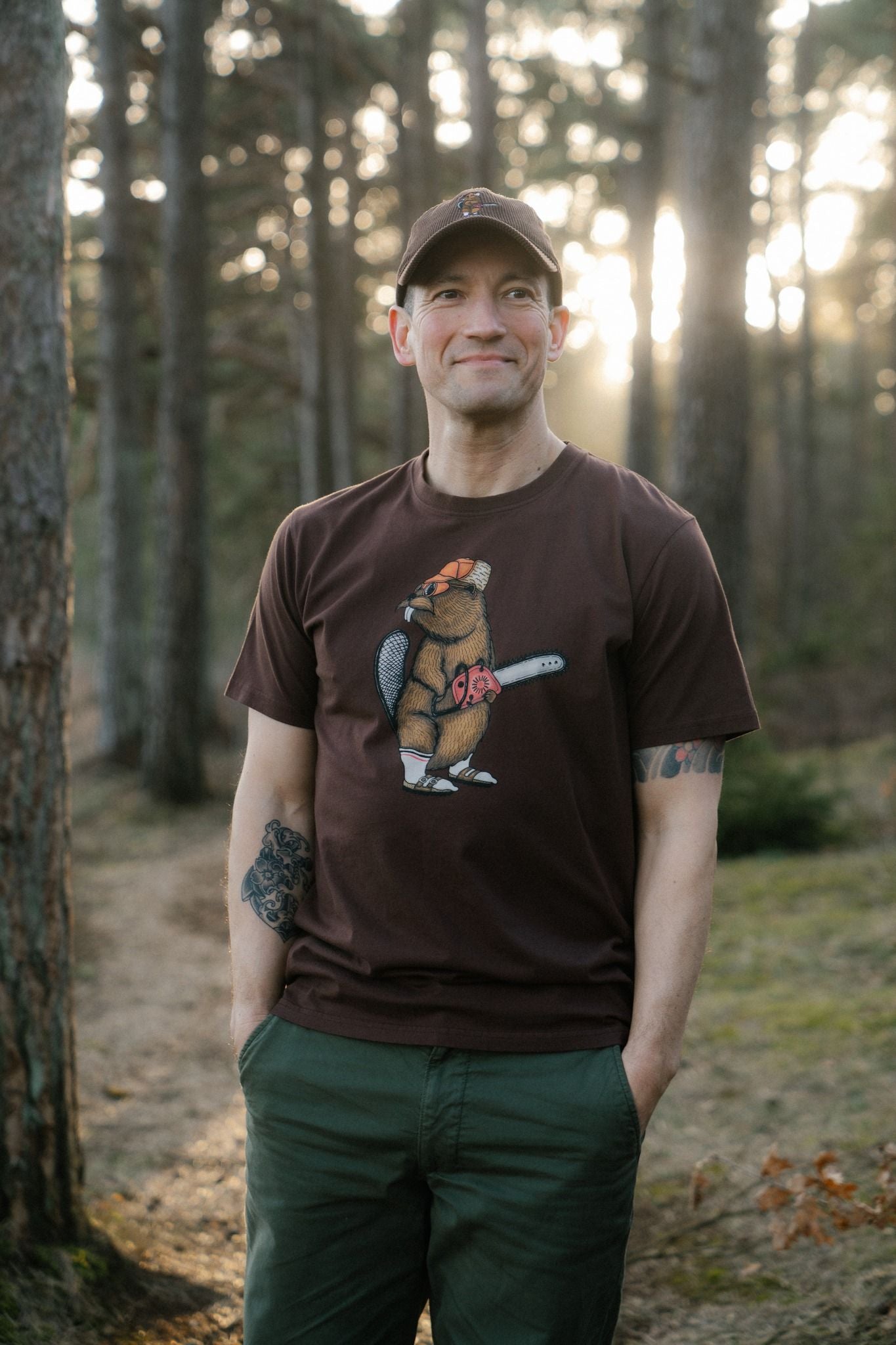 LAKOR Beaver Timber Cord Cap