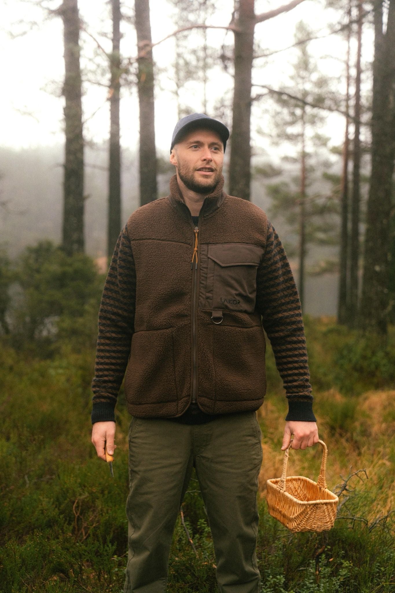 LAKOR Bear Sherpa Vest
