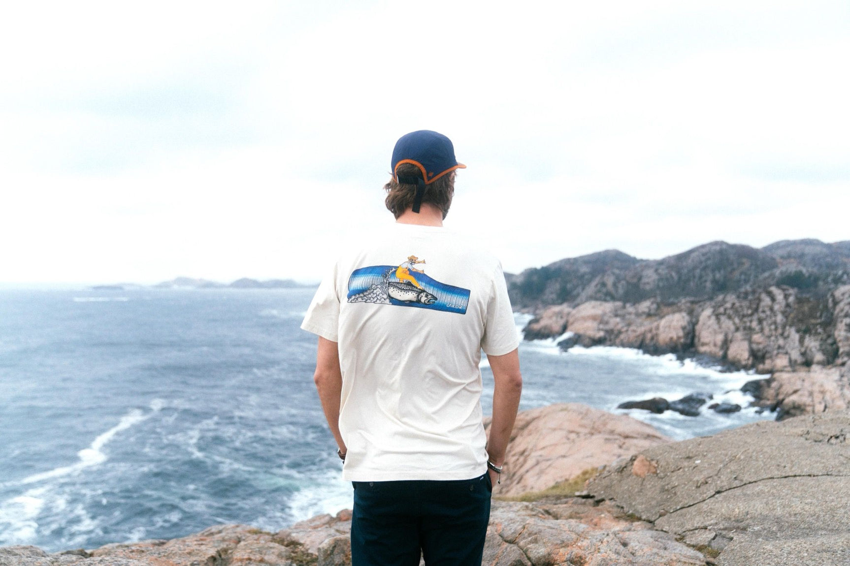 LAKOR Salmon Surfer T-Shirt