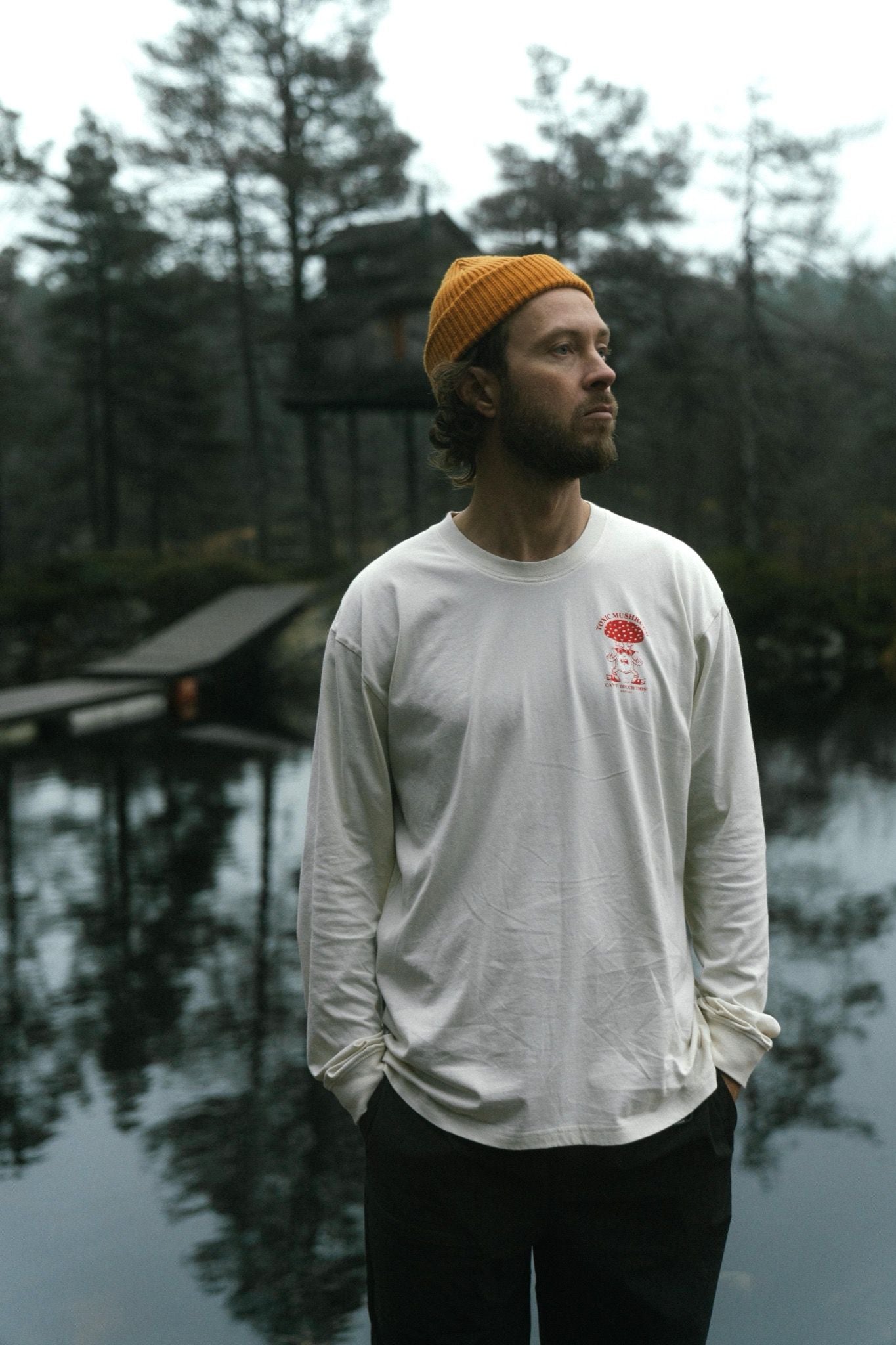 LAKOR Toxic Mushroom Boxfit LS T-Shirt