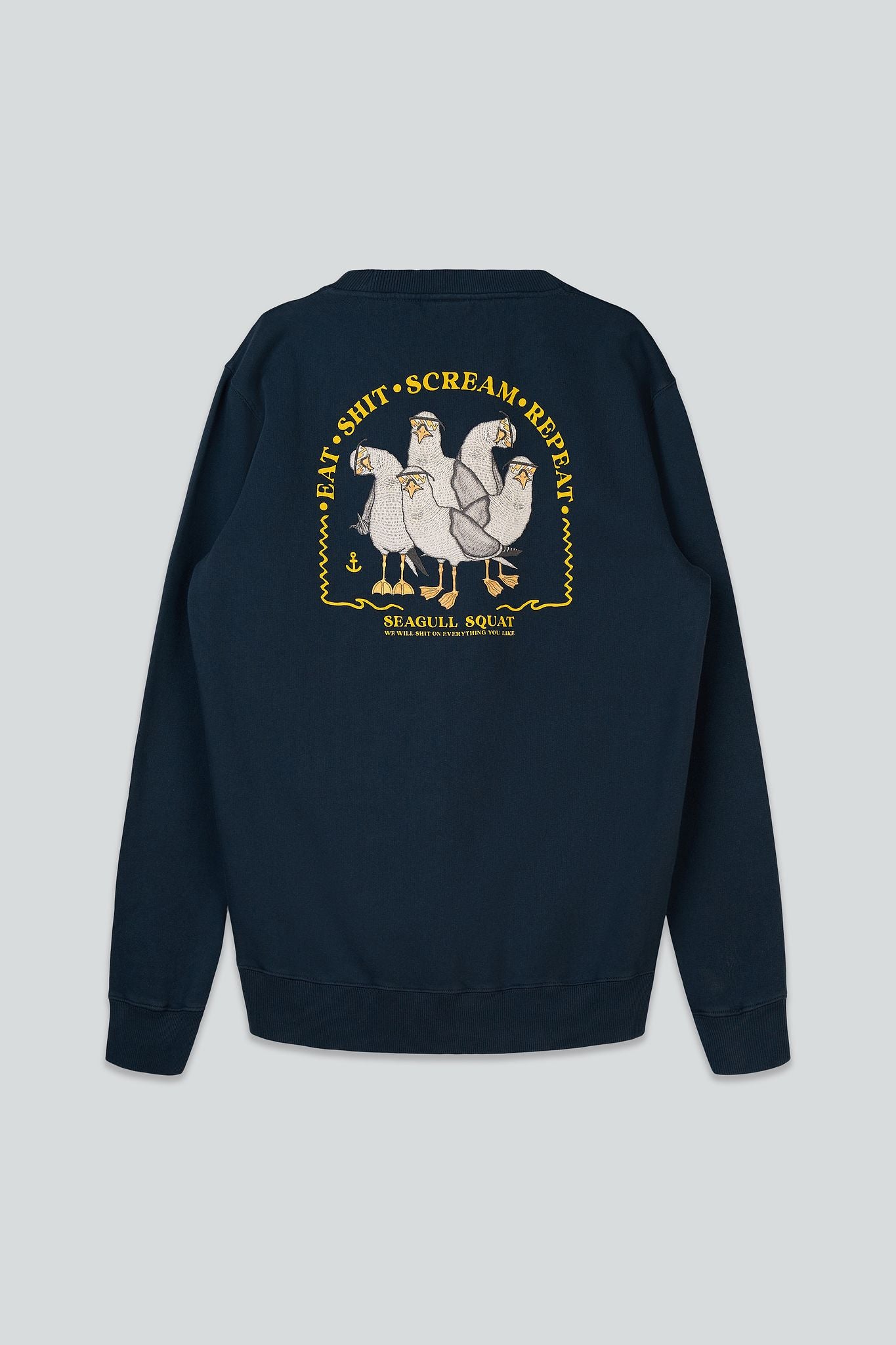 LAKOR Seagull Squad Back Crewneck