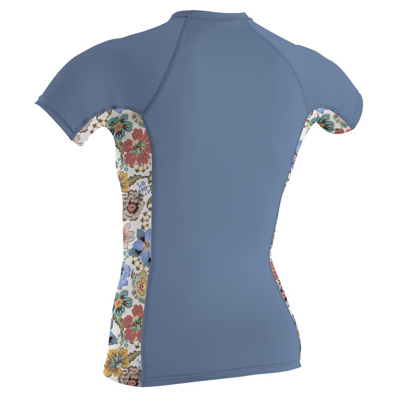 O'Neill Womens Side Print S/S Rashguard